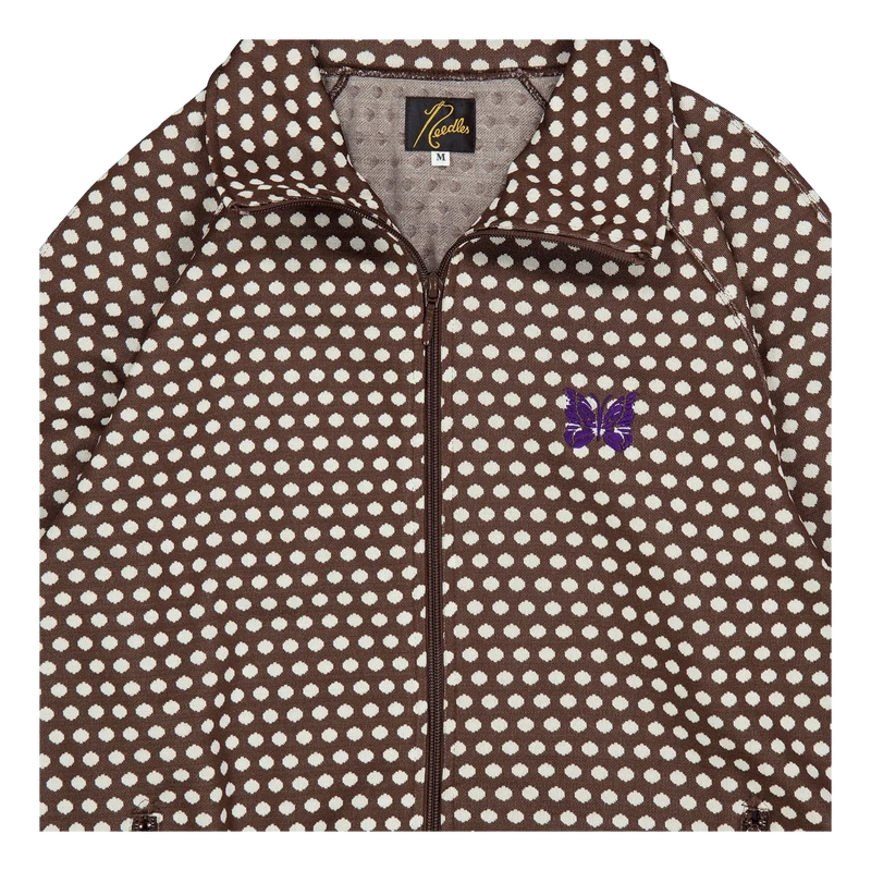 Track Jacket - Poly Jq. A-polka Dot