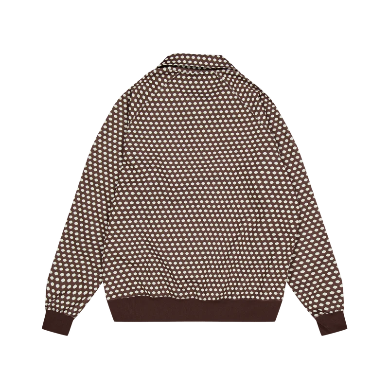 Track Jacket - Poly Jq. A-polka Dot
