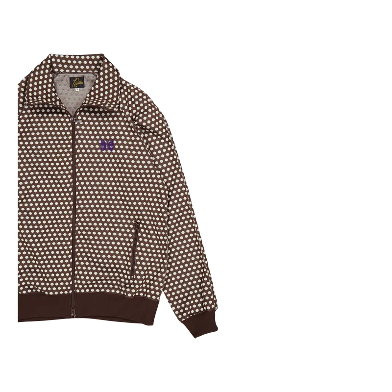 Track Jacket - Poly Jq. A-polka Dot