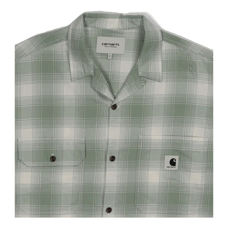 W' L/s Deaver Shirt Deaver Check, Misty Sage