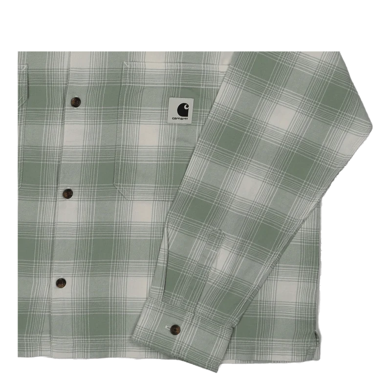 W' L/s Deaver Shirt Deaver Check, Misty Sage