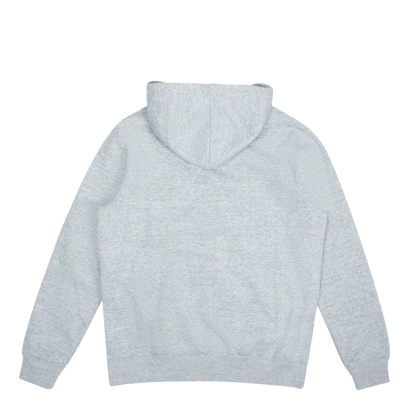 Hooded Full Zip Sweatshirt New Oxford Grey Melange