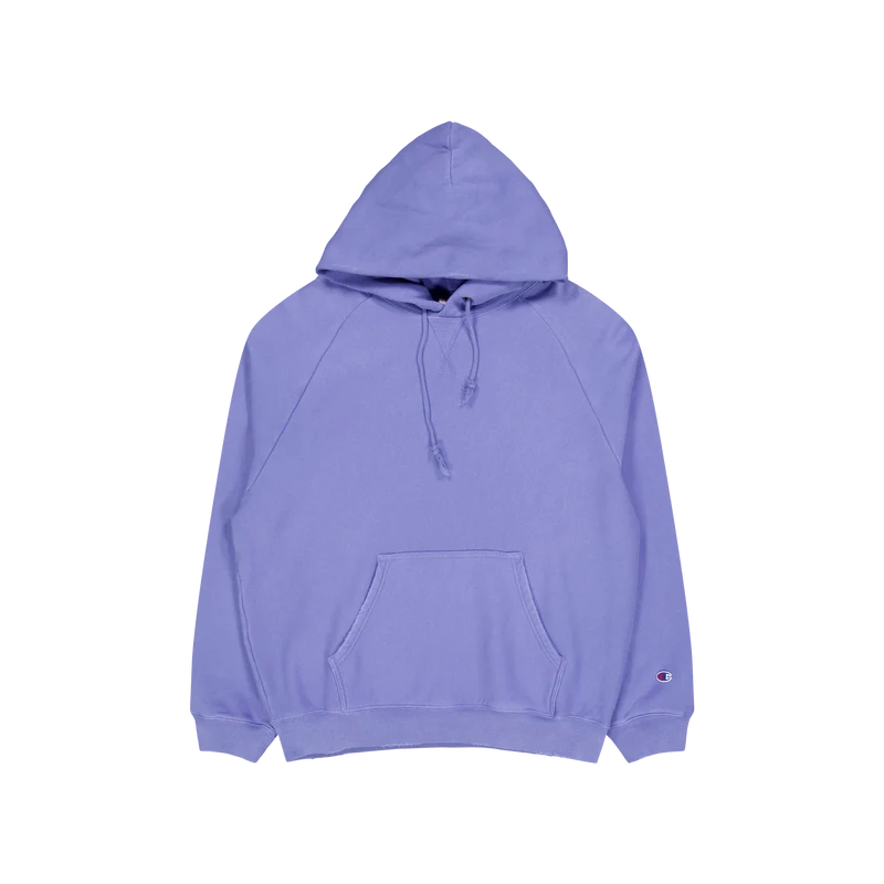 Hooded Sweatshirt Bleached Denim