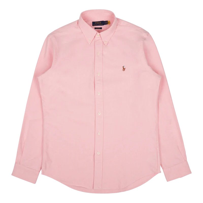 Custom Fit Oxford Shirt Pink