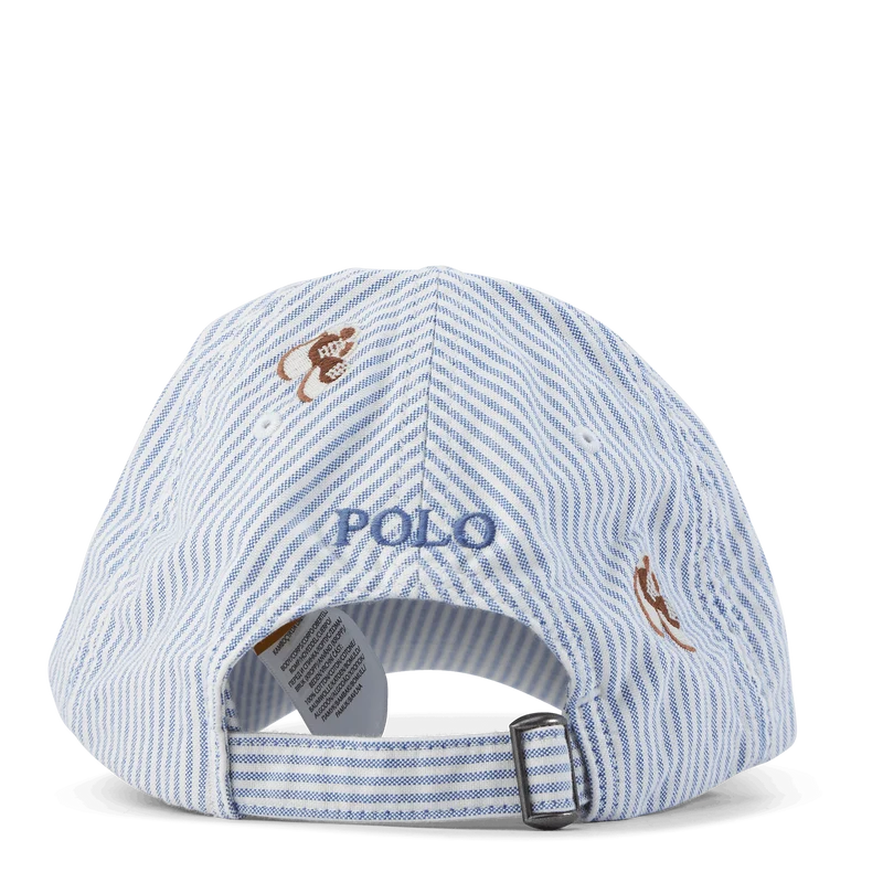 Polo Ralph Lauren Oxford-classic Sport Cap Oxford Stripe Emb