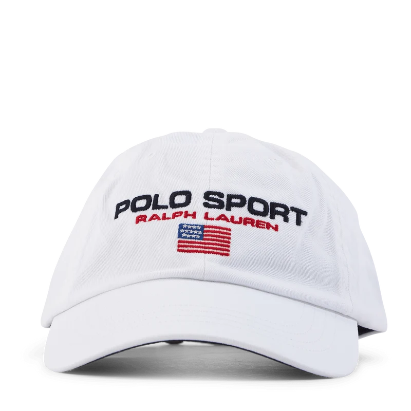 Polo Sport Twill Ball Cap Ceramic White