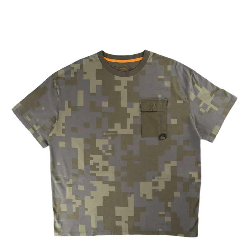 Raeburn X Ek+ Ss Pocket Tee Ao Digi Camo Aop