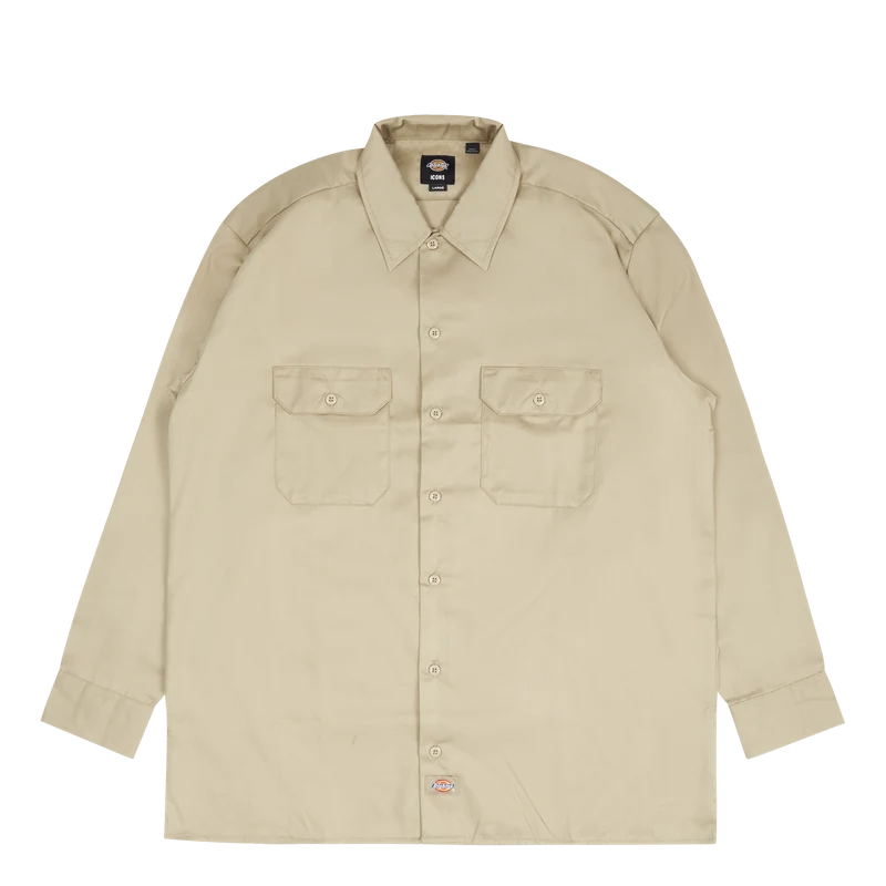 Work Shirt Ls Rec Khaki