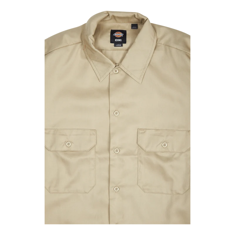 Work Shirt Ls Rec Khaki
