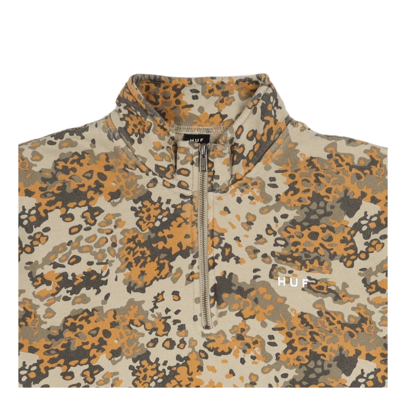 Contra 1/4 Zip Fleece Tan Camo