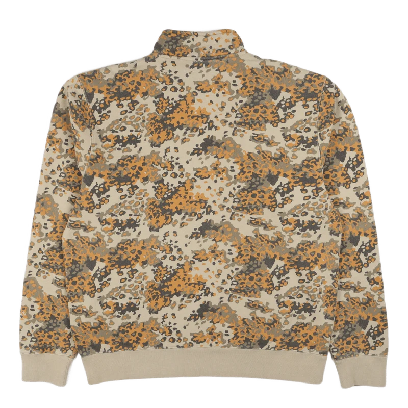 Contra 1/4 Zip Fleece Tan Camo