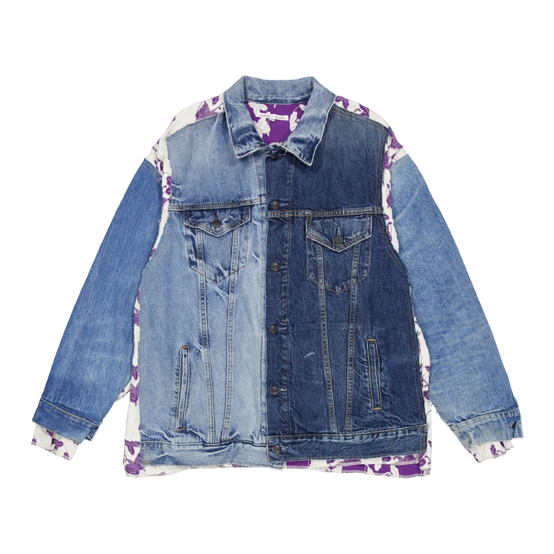 Jean Jacket -> Covered Jacket A-off White