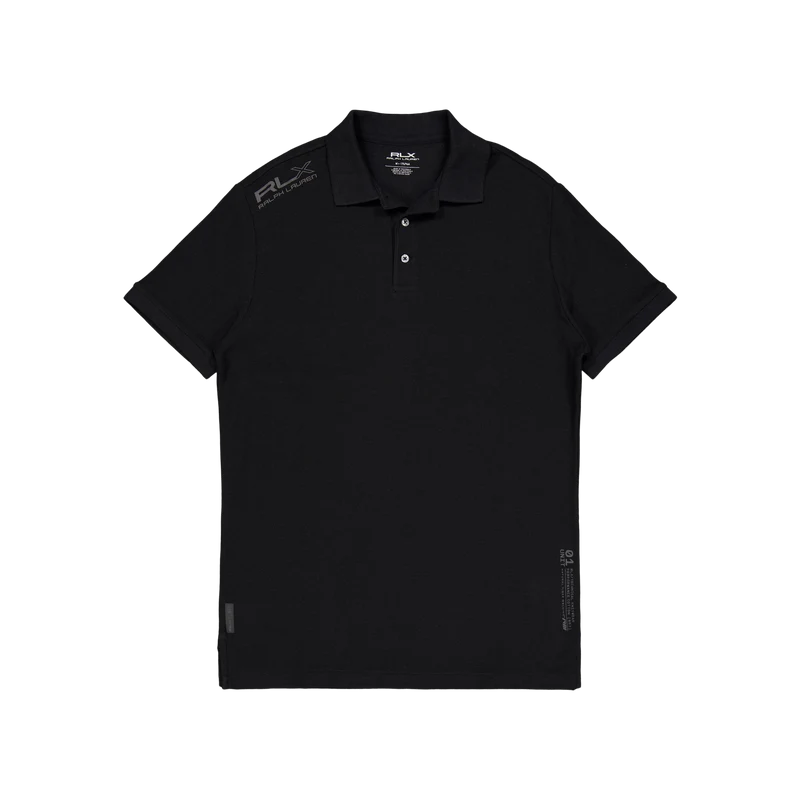 Custom Slim Fit CLARUS® Polo Shirt Polo Black