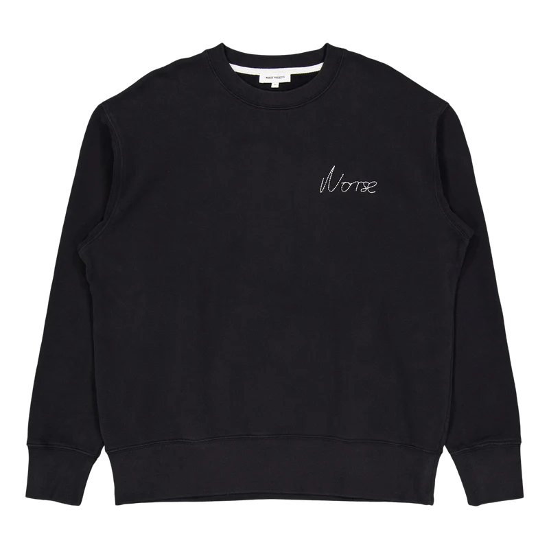 Arne Chain Stitch Logo Black