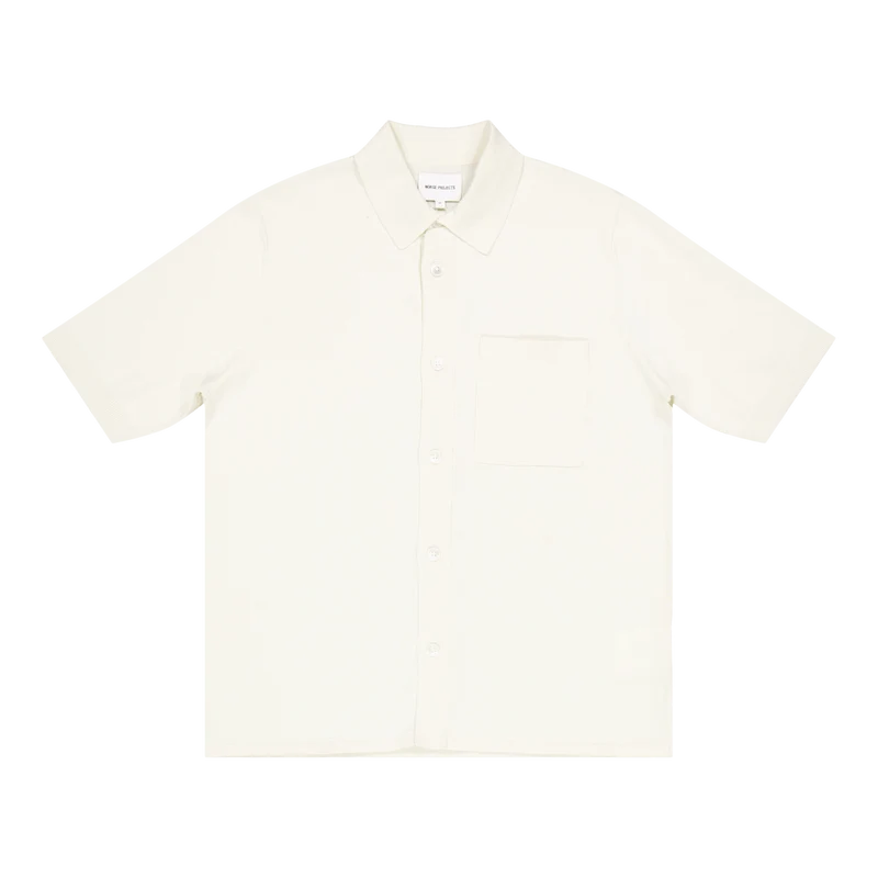 Rollo Cotton Linen Ss Shirt Kit White