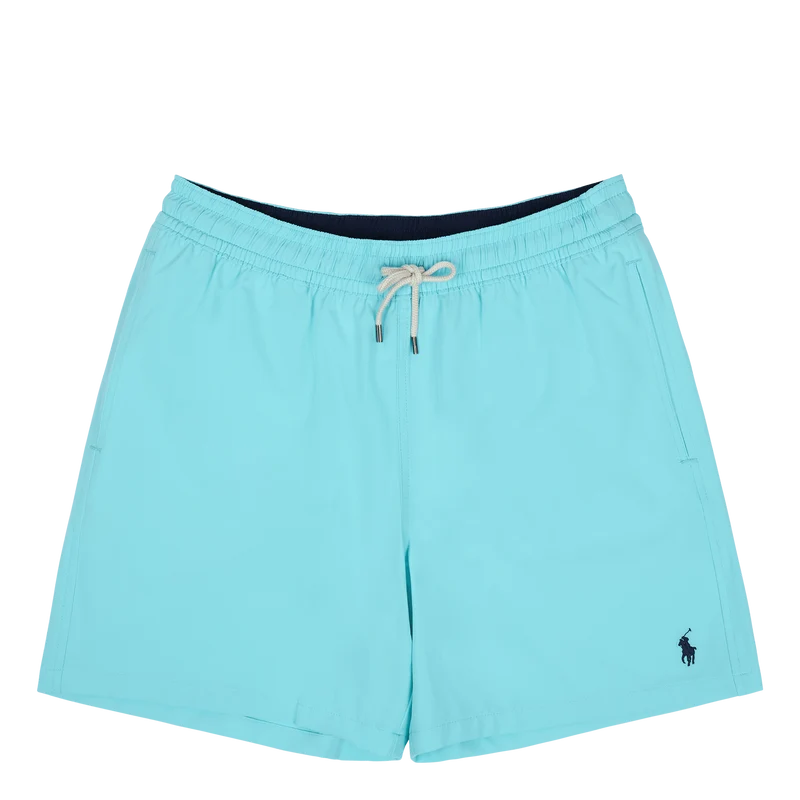 5.75-Inch Traveler Classic Swim Trunk Hammond Blue
