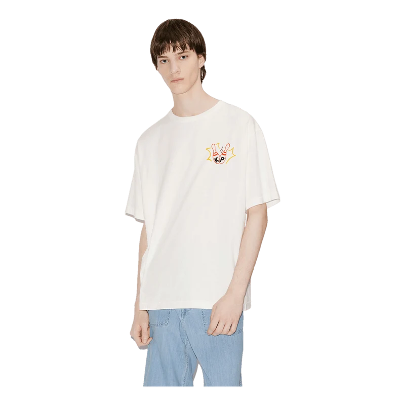 T-shirt Bowling Elephant Off White