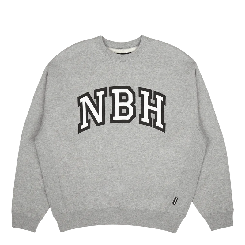 College-s Crewneck Ls . Co Gray