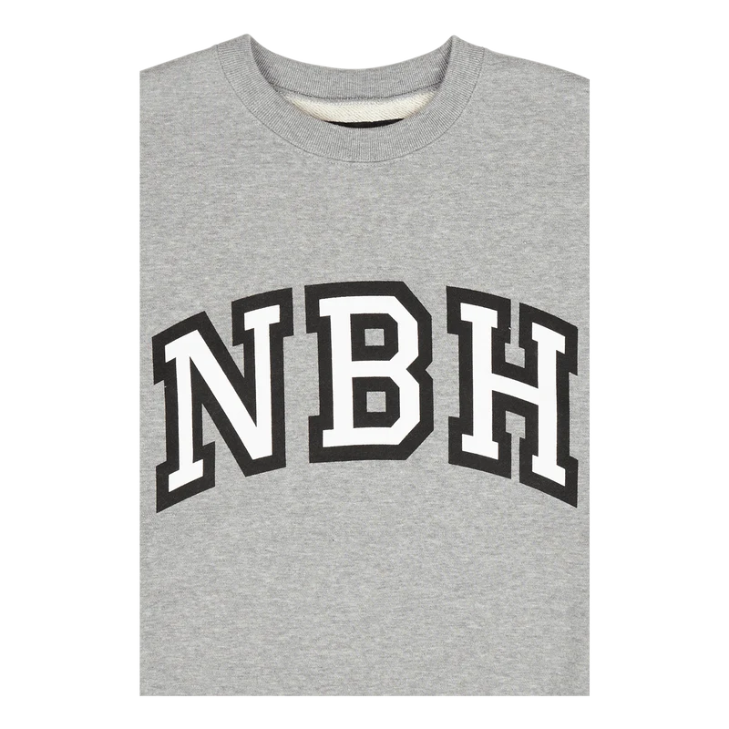 College-s Crewneck Ls . Co Gray