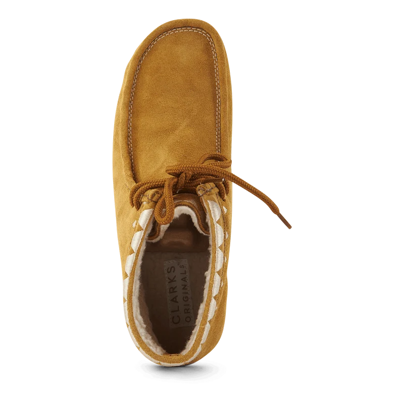 Wallabee Boot Oakmoss Wlined