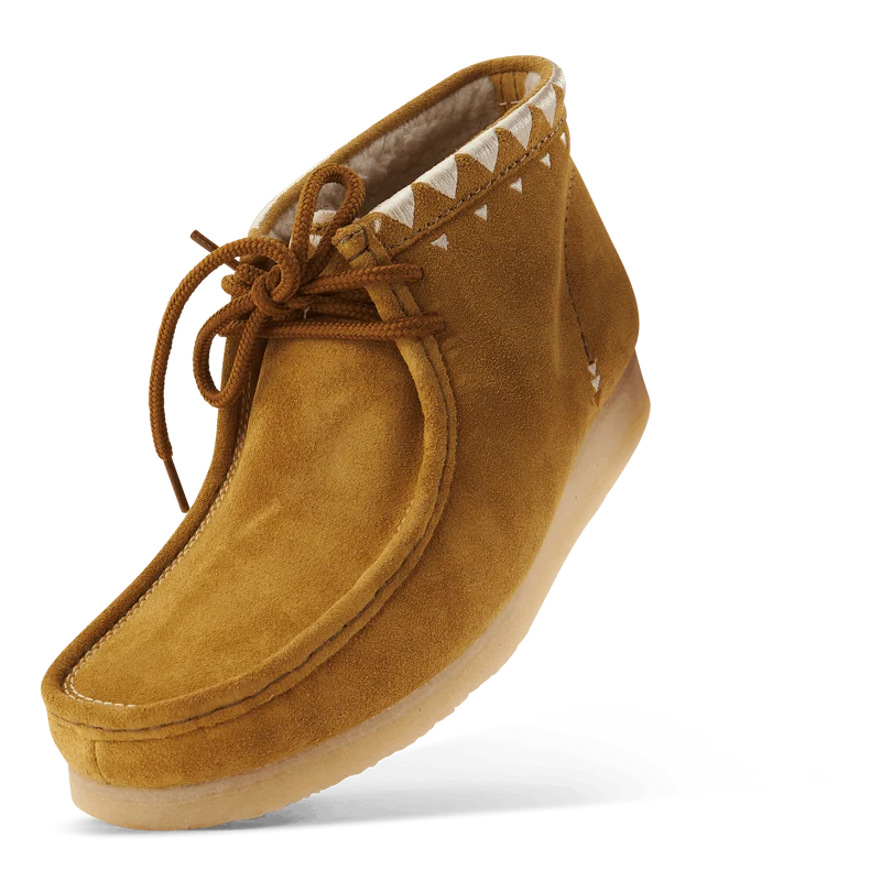 Wallabee Boot Oakmoss Wlined