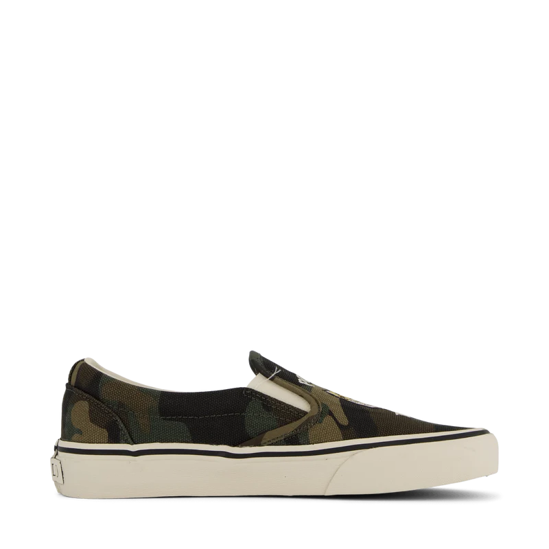 Keaton Camo Canvas Slip-On Sneaker Camo Tiger