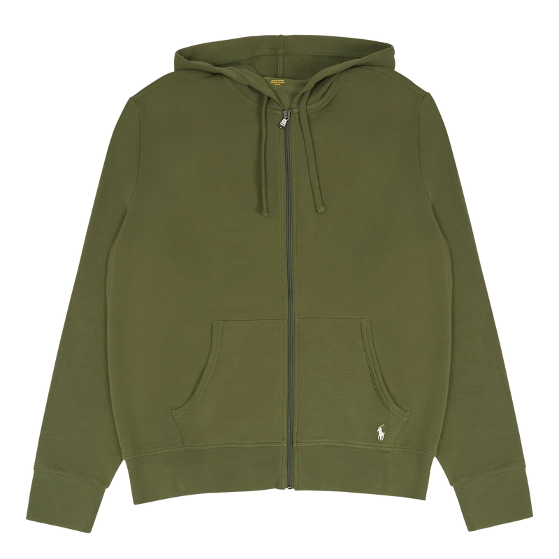 French Terry Sleep Hoodie Army Olive