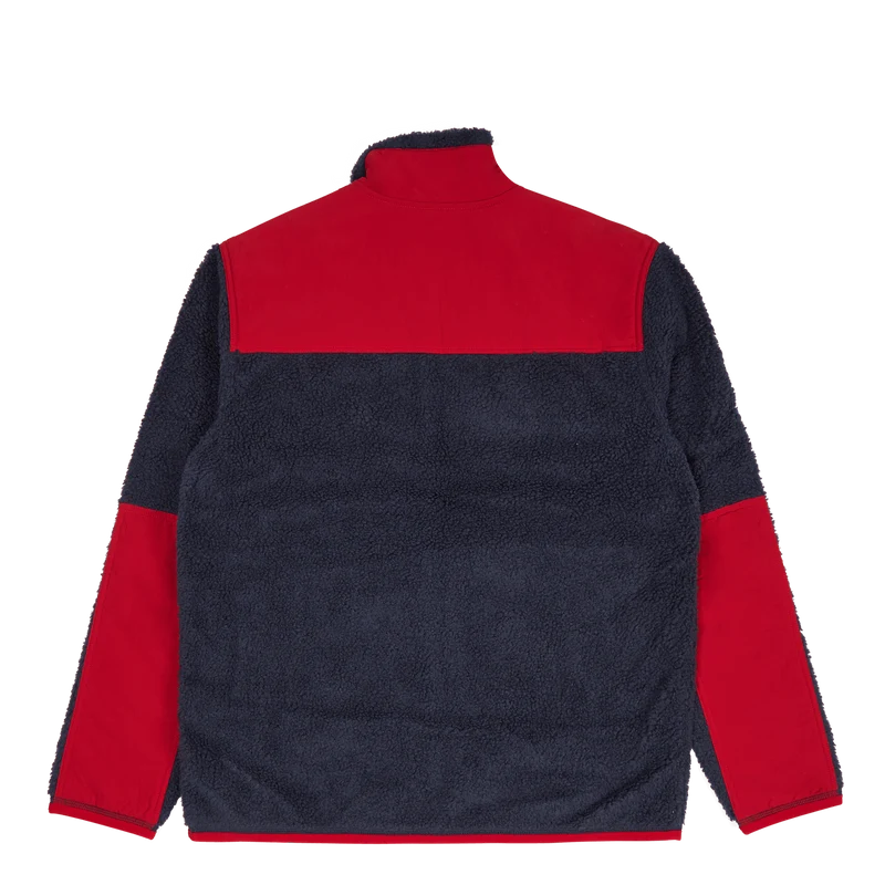 Wind-Blocking Hybrid Jacket Newport Navy/Rl 2000 Red