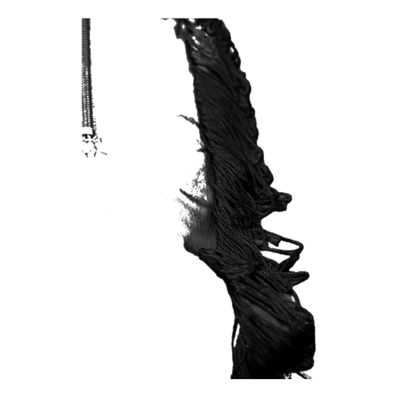 Needles Fringe Boot-cut Track C-black