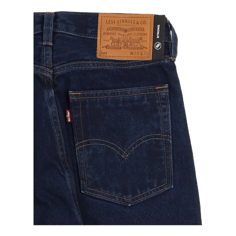 Skate Baggy 5 Pocket New Mad F Med Indigo - Flat Finish