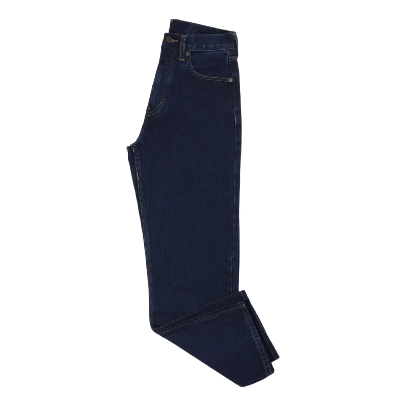 Skate Baggy 5 Pocket New Mad F Med Indigo - Flat Finish