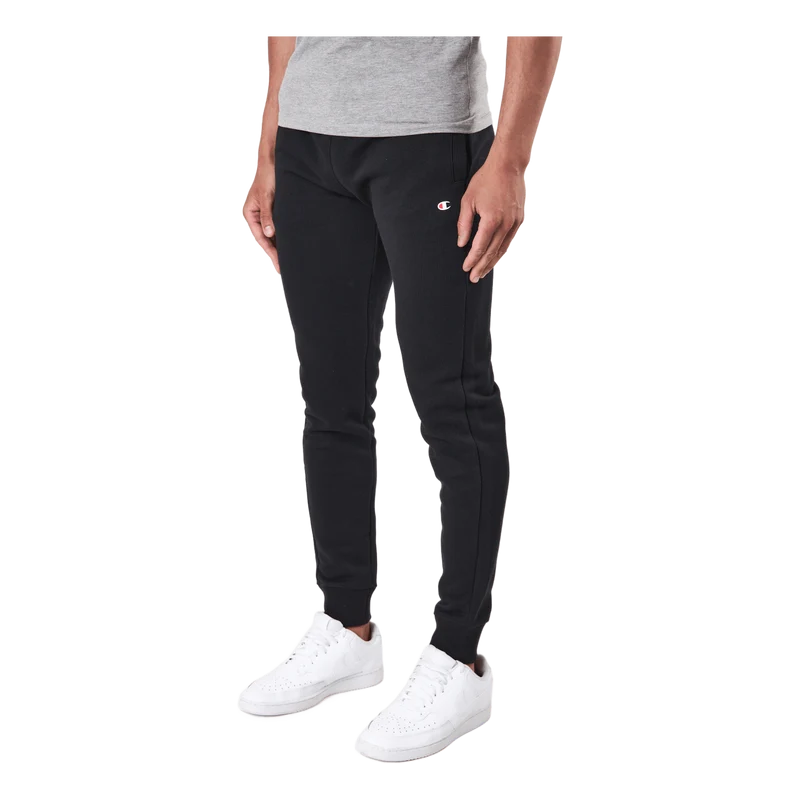 Rib Cuff Pants Black Beauty
