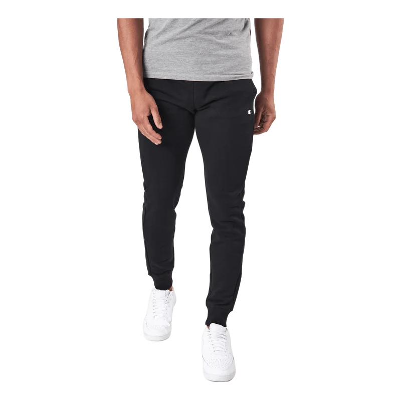 Rib Cuff Pants Black Beauty