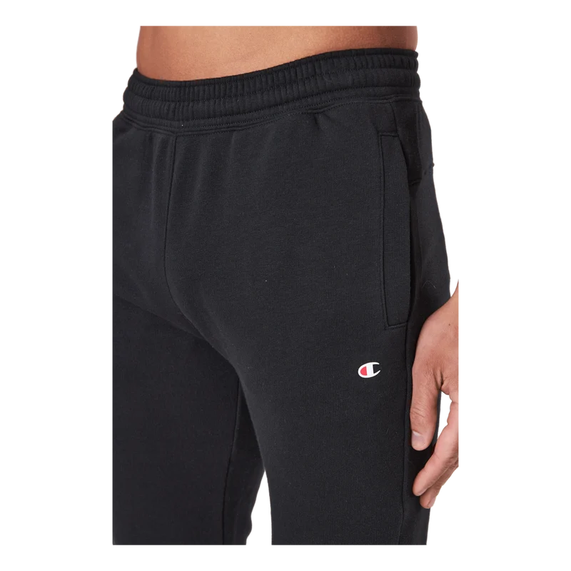 Rib Cuff Pants Black Beauty