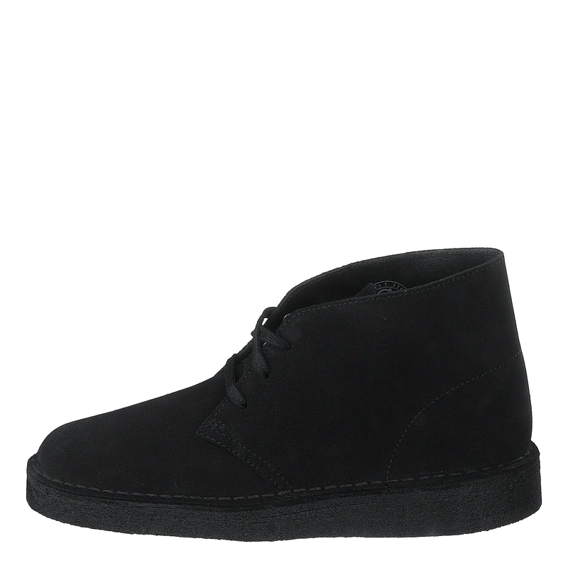 Desert Coal Black Suede