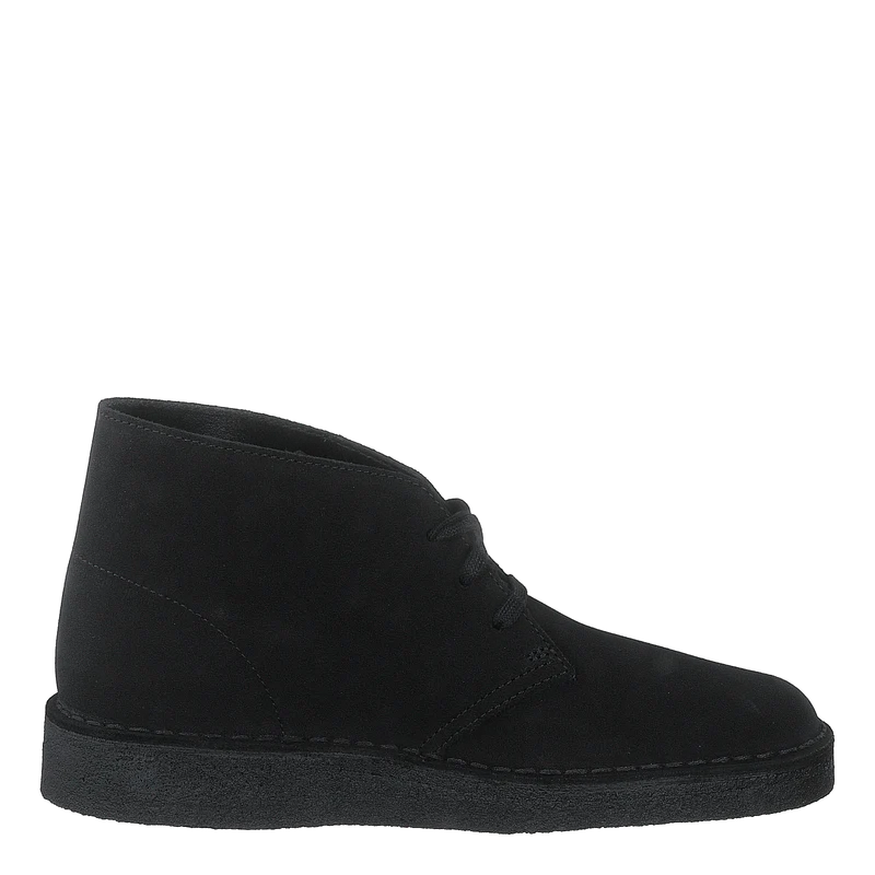 Desert Coal Black Suede