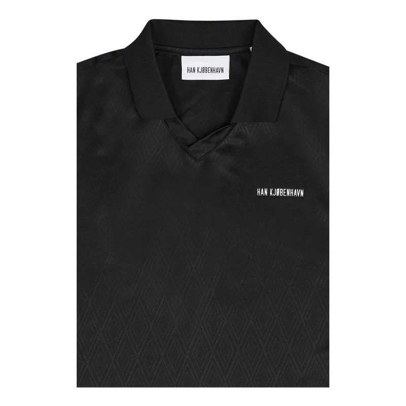 Football Tee Short Sleeve Black