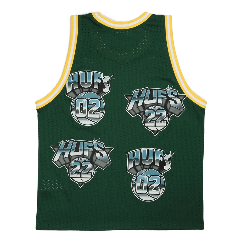 Hufs Basketball Jersey Green
