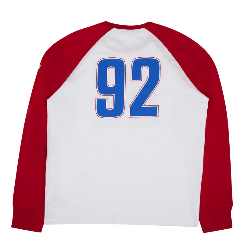 20/1 Uneven Jersey-lsl-tsh Rl 2000 Red Multi