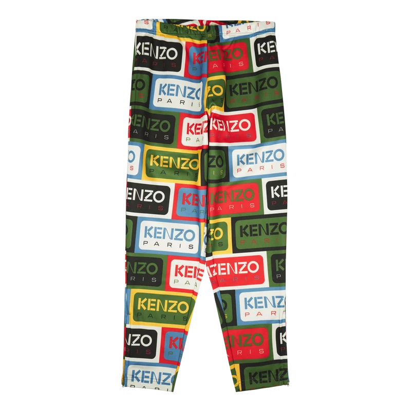 Jog Pants Kenzo Label Multicolor