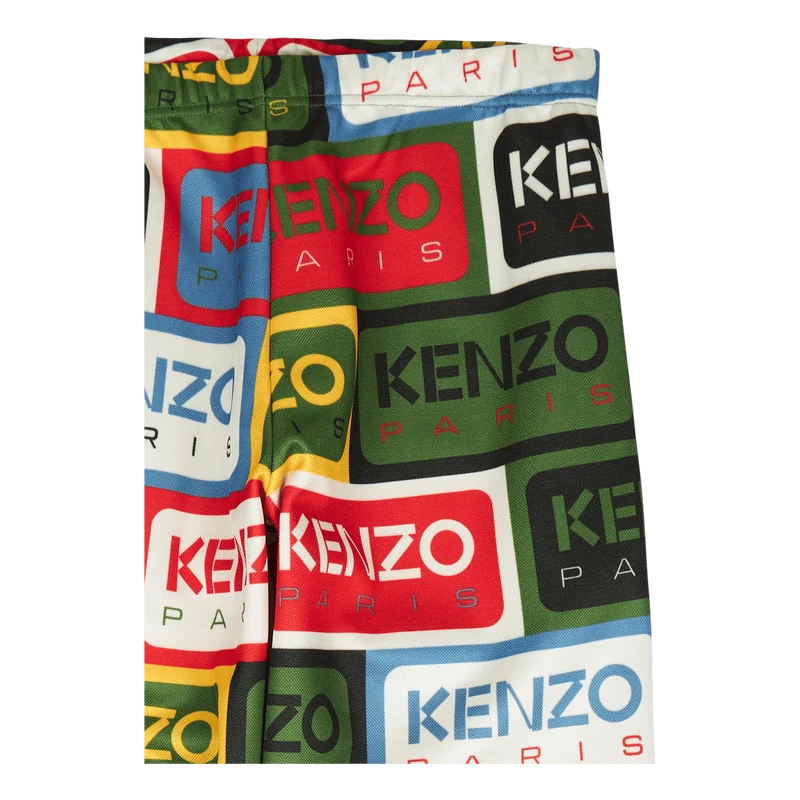 Jog Pants Kenzo Label Multicolor