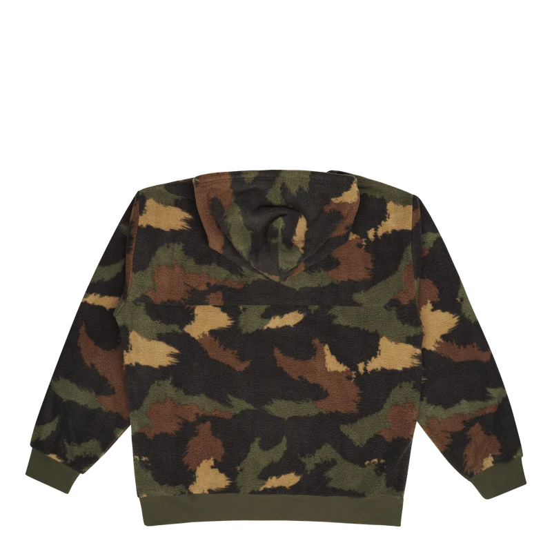 Blankeet Fleece Hood Brushed Camo