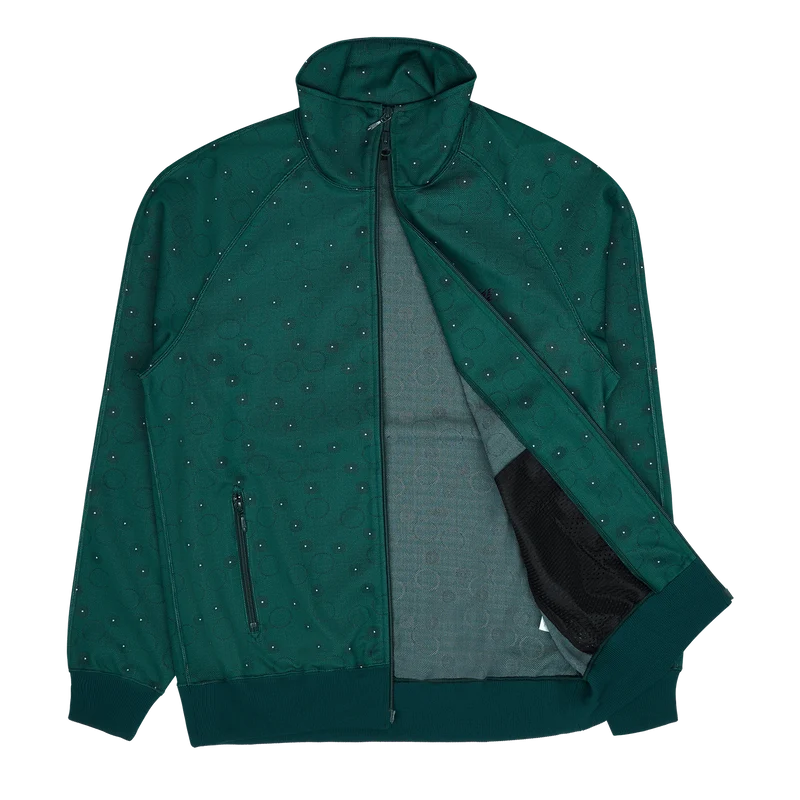 Track Jacket - Poly Jq. Green