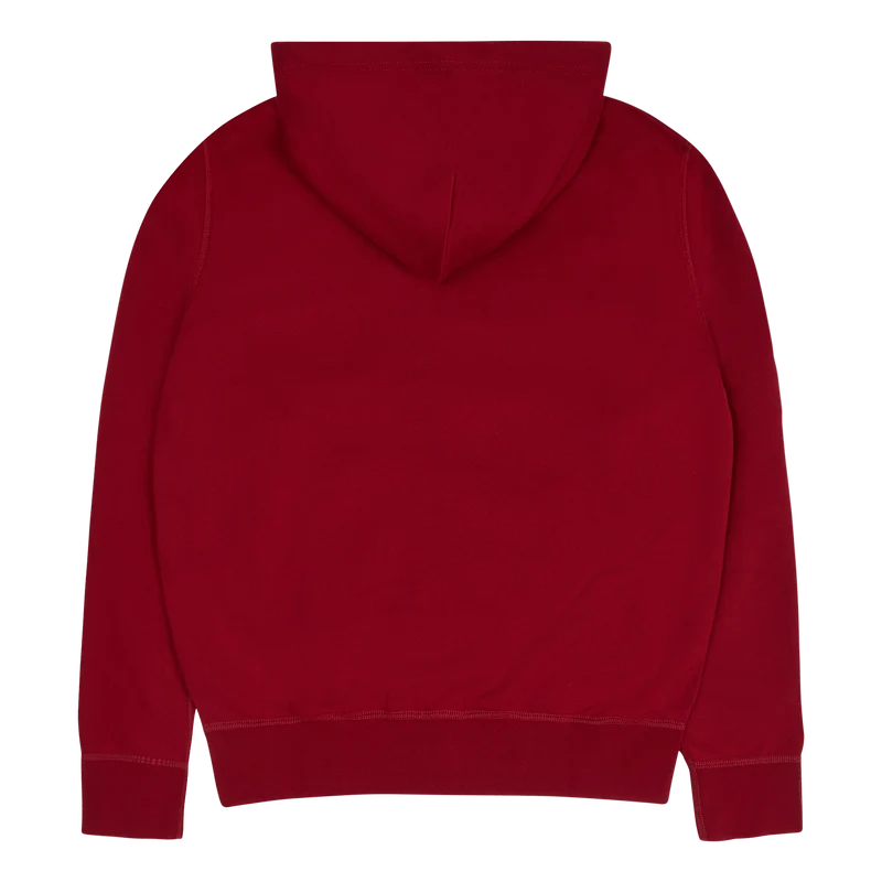 The RL Fleece Full-Zip Hoodie Holiday Red