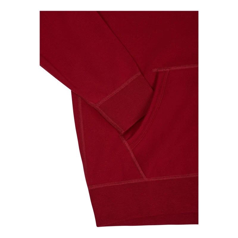The RL Fleece Full-Zip Hoodie Holiday Red
