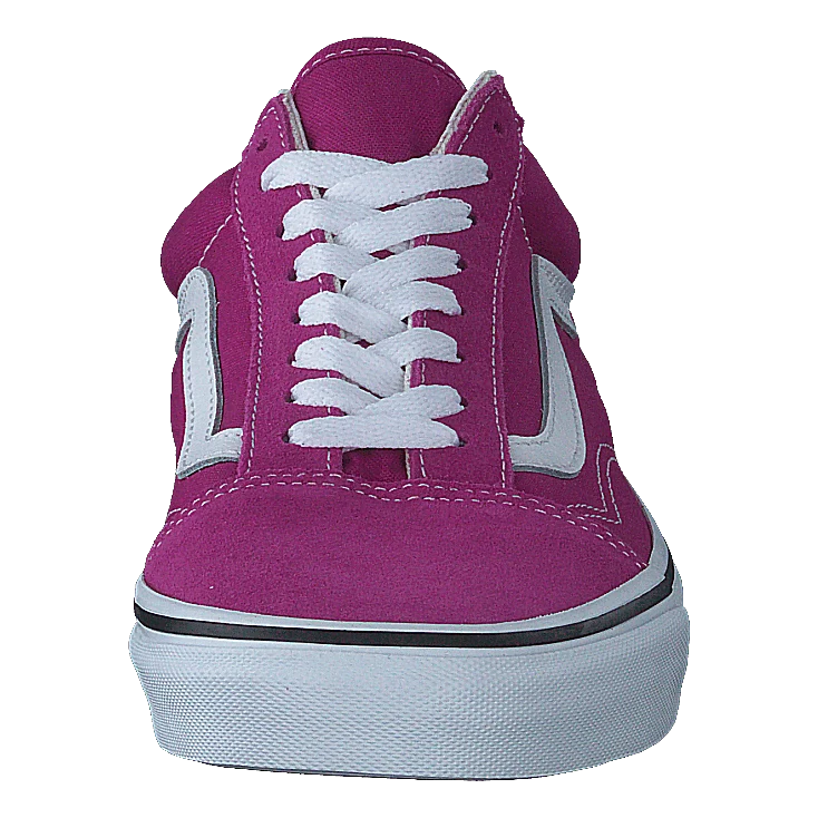 Ua Old Skool Fuchsia Red/true White
