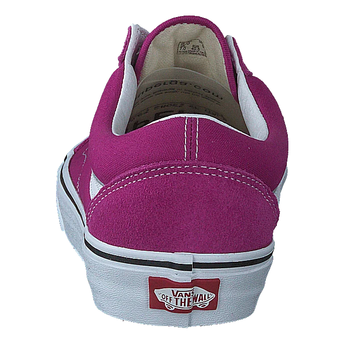 Ua Old Skool Fuchsia Red/true White