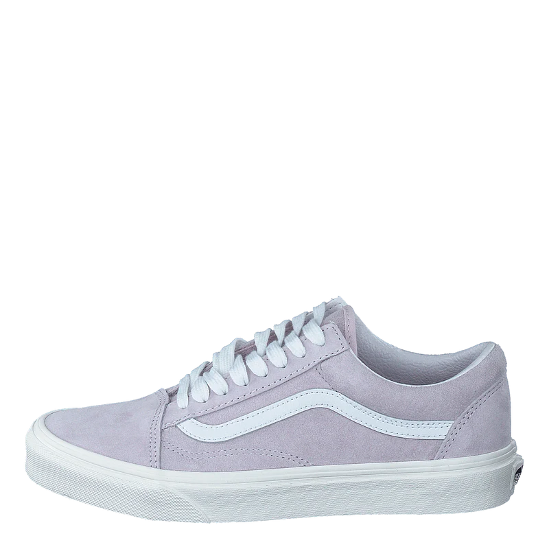 Ua Old Skool (pig Suede)orchdicesnwwht