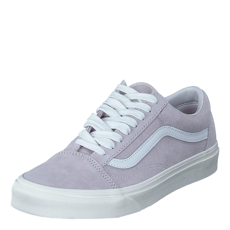 Ua Old Skool (pig Suede)orchdicesnwwht