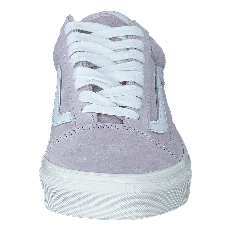 Ua Old Skool (pig Suede)orchdicesnwwht